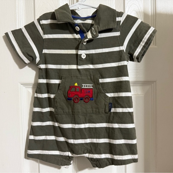 Carter’s Firetruck Romper - Picture 1 of 7